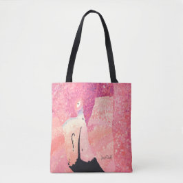 Ruby the Flamingo Tote Bag Tasche