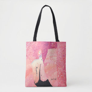 Ruby the Flamingo Tote Bag Tasche