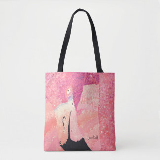 Ruby the Flamingo Tote Bag Tasche