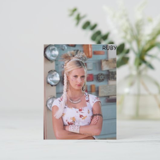Ruby The Tribe Postkarte (Stehend Vorderseite)