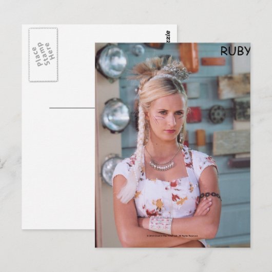 Ruby The Tribe Postkarte (Vorne/Hinten)