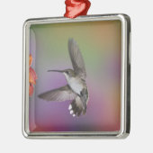 Ruby Throated Hummingbird bei Frauen Silbernes Ornament (Links)