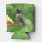 Ruby-Throated Hummingbird Bird Fotografy Dosenkühler (Rückseite)