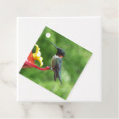 Ruby-Throated Hummingbird Bird Fotografy Geschenkanhänger (Beispiel)