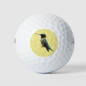 Ruby-Throated Hummingbird Bird Fotografy Golfball (Vorderseite)