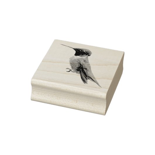 Ruby-Throated Hummingbird Bird Fotografy Gummistempel (Stempel)