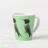 Ruby-Throated Hummingbird Bird Fotografy Milchtasse (Rechte Ecke)