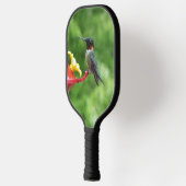 Ruby-Throated Hummingbird Bird Fotografy Pickleball Schläger (Links)