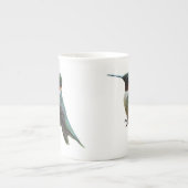 Ruby-Throated Hummingbird Bird Fotografy Porzellantasse (Vorderseite)