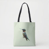 Ruby-Throated Hummingbird Bird Fotografy Tasche (Vorderseite)