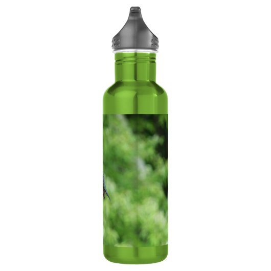 Ruby-Throated Hummingbird Bird Photography Edelstahlflasche (Rechts)