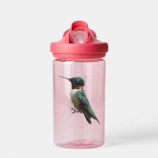 Ruby-Throated Hummingbird Bird Photography Trinkflasche (Vorne)