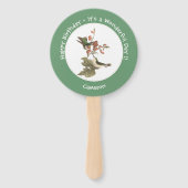 Ruby-throated Hummingbird, Birthday oder sonstiges Fächer (Vorderseite)