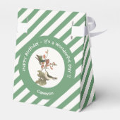 Ruby-throated Hummingbird, Birthday oder sonstiges Geschenkschachtel (Rückseite)