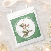 Ruby-throated Hummingbird, Birthday oder sonstiges Geschenktütchen (Ausgeschnitten)