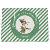 Ruby-throated Hummingbird, Birthday oder sonstiges Große Geschenktüte (Vorderseite)