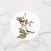 Ruby-throated Hummingbird, Birthday oder sonstiges Konfetti (Klein Vorderseite)