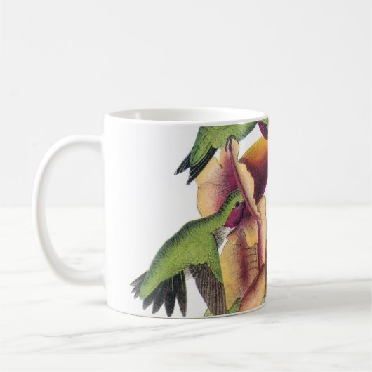 Ruby-throated Hummingbird by Audubon Kaffeetasse (Links)