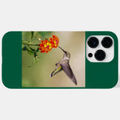 Ruby-Throated Hummingbird Case-Mate iPhone Hülle (Rückseite (Horizontal))