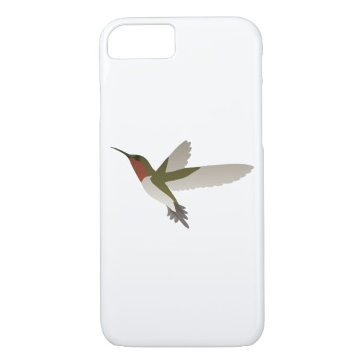 Ruby Throated Hummingbird Case-Mate iPhone Hülle (Rückseite)