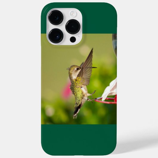 Ruby-Throated Hummingbird Case-Mate iPhone Hülle (Rückseite)