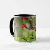 Ruby-Throated Hummingbird Design Tasse (Vorderseite Links)