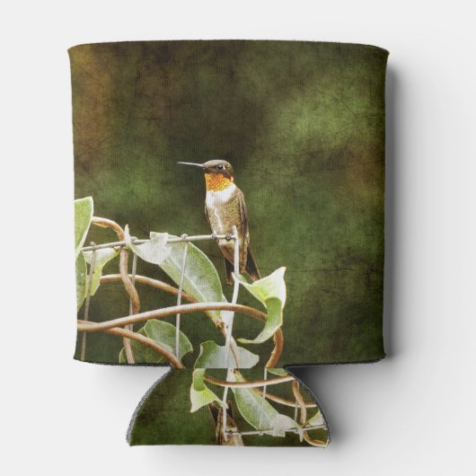 Ruby Throated Hummingbird Dosenkühler (Rückseite)