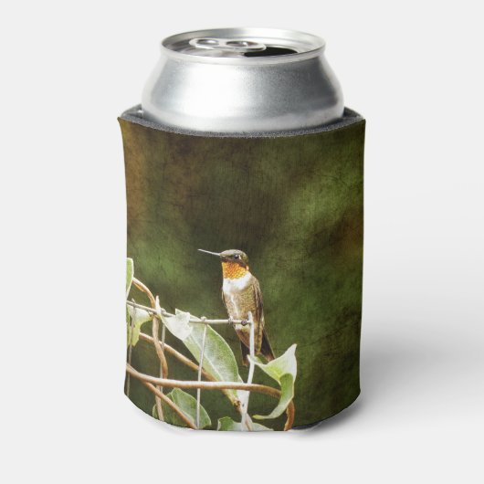 Ruby Throated Hummingbird Dosenkühler (Kanne Rückseite)