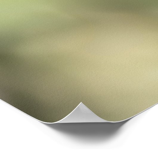 Ruby-Throated Hummingbird Fine Art Photography  Poster (Ecke)