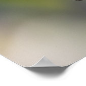 Ruby-Throated Hummingbird Fine Art Photography Poster (Ecke)