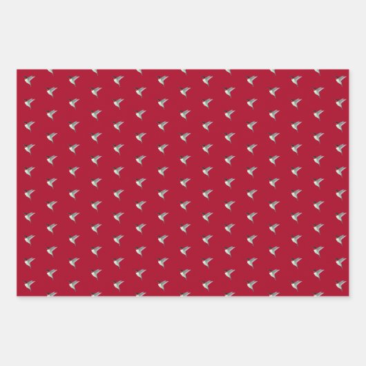 Ruby-throated Hummingbird Geschenkpapier Set (Vorderseite 3)
