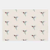 Ruby-throated Hummingbird Geschenkpapier Set (Vorderseite)