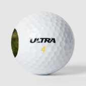 Ruby Throated Hummingbird Golfball (Logo)