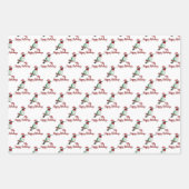 Ruby-throated Hummingbird Holidays Geschenkpapier Set (Vorderseite 3)