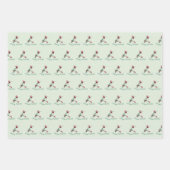 Ruby-throated Hummingbird Holidays Geschenkpapier Set (Vorderseite 2)
