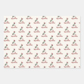 Ruby-throated Hummingbird Holidays Geschenkpapier Set (Vorderseite)