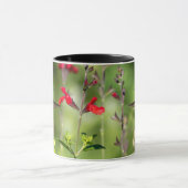 Ruby-Throated Hummingbird "in Radio Red Salvia" Tasse (Zentrum)