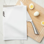 Ruby Throated Hummingbird Küchentuch (Viertel Falte)