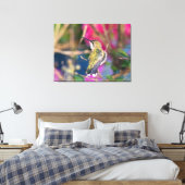 Ruby-Throated Hummingbird Leinwanddruck (Insitu (Schlafzimmer))