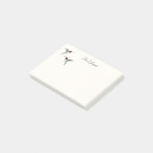 Ruby-throated Hummingbird Notes Post-it Klebezettel (angewinkelt)