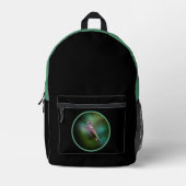 Ruby-throated Hummingbird - Original Foto Bedruckter Rucksack (Vorderseite)