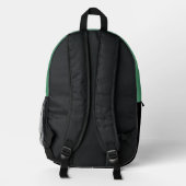 Ruby-throated Hummingbird - Original Foto Bedruckter Rucksack (Rückseite)