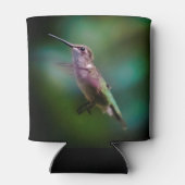 Ruby-throated Hummingbird - Original Foto Dosenkühler (Rückseite)