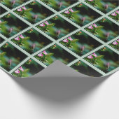 Ruby-throated Hummingbird - Original Foto Geschenkpapier (Ecke)