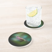 Ruby-throated Hummingbird - Original Foto Getränkeuntersetzer (Seite)