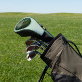 Ruby-throated Hummingbird - Original Foto Golf Headcover (In SItu)