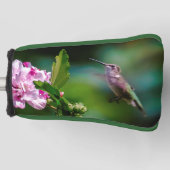 Ruby-throated Hummingbird - Original Foto Golf Headcover (Vorderseite)