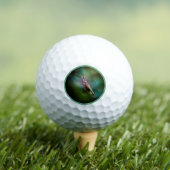 Ruby-throated Hummingbird - Original Foto Golfball (Insitu T-Shirt)