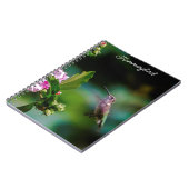 Ruby-throated Hummingbird - Original Foto Notizblock (Linke Seite)