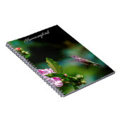 Ruby-throated Hummingbird - Original Foto Notizblock (Rechte Seite)